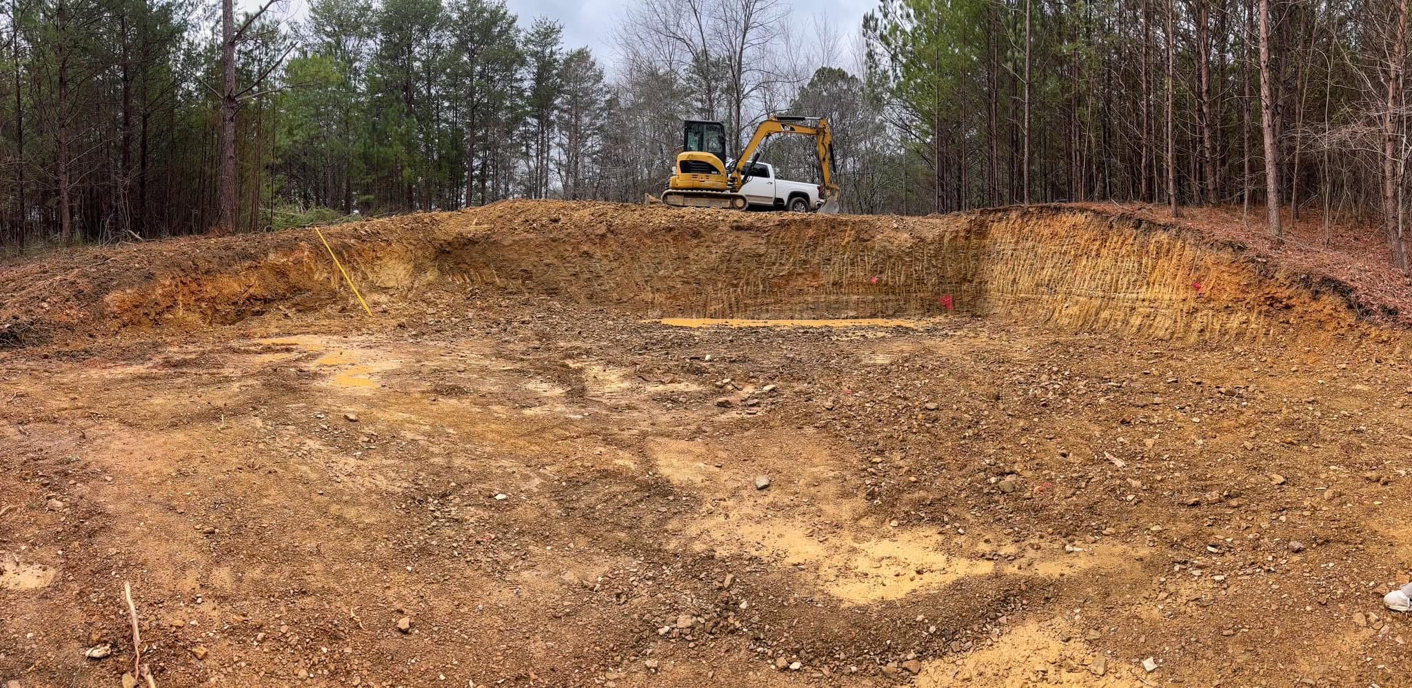 Modern Retreat home taking shape along the waterfront in Warrior, Alabama
