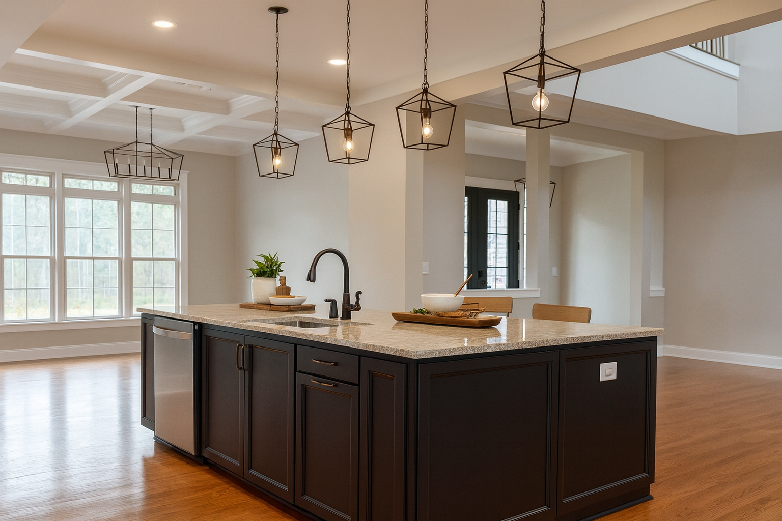 Modern kitchen renovation in Cahaba Heights, Alabama